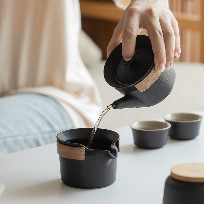 旅行杯子茶具套裝野營全套便攜裝備戶外大全野外露營用品炊具王金