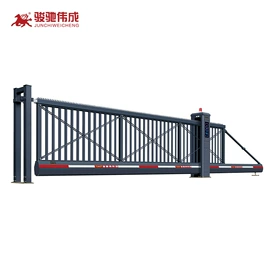 伸缩门;升降路桩;集成房屋