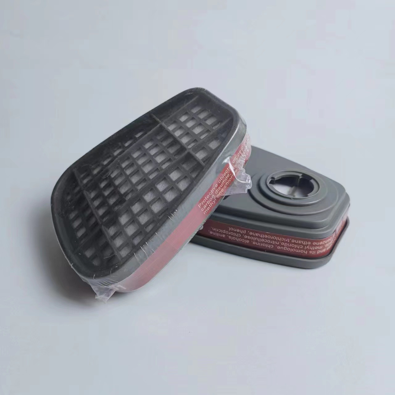 Máscara de gas 6001CN vapor orgánico ácido gas filtro caja de filtro accesorios de filtro universal caja de filtro