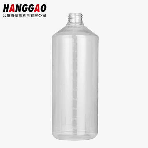 1L transparent PA pot Taizhou PA pot foam pot 28 tooth mouth manufacturer wholesale high pressure foam pot with scale accessories