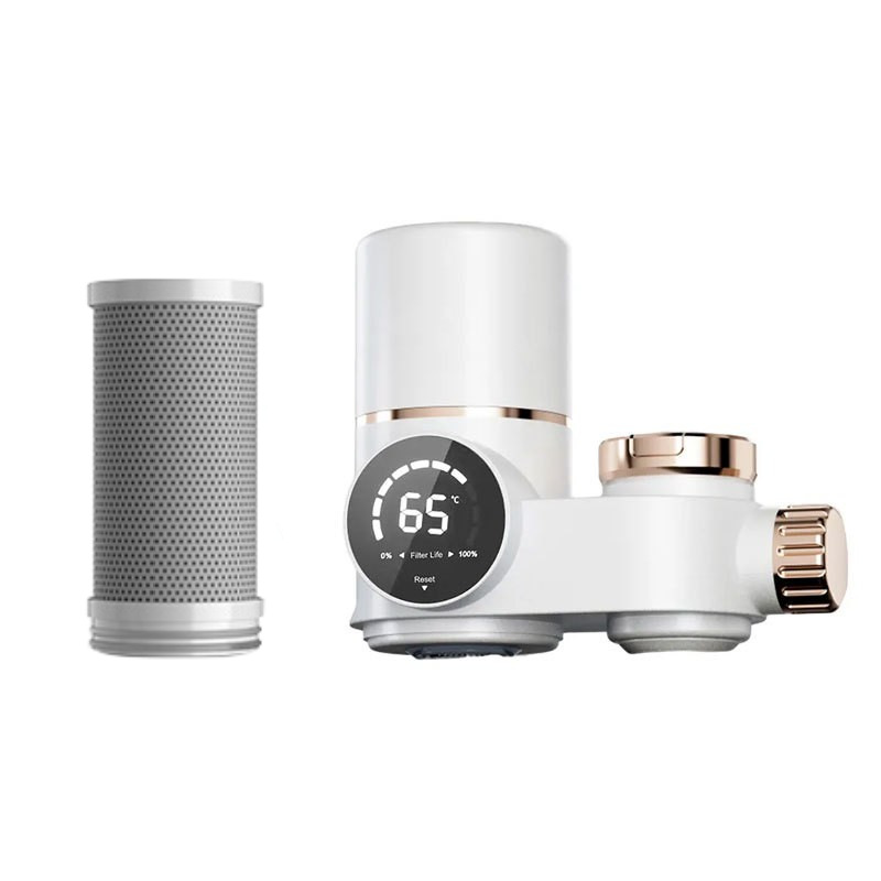 Comercio exterior pantalla digital purificador de agua de grifo cocina doméstica filtro de agua del grifo filtro de agua de ultrafiltración bebida directa