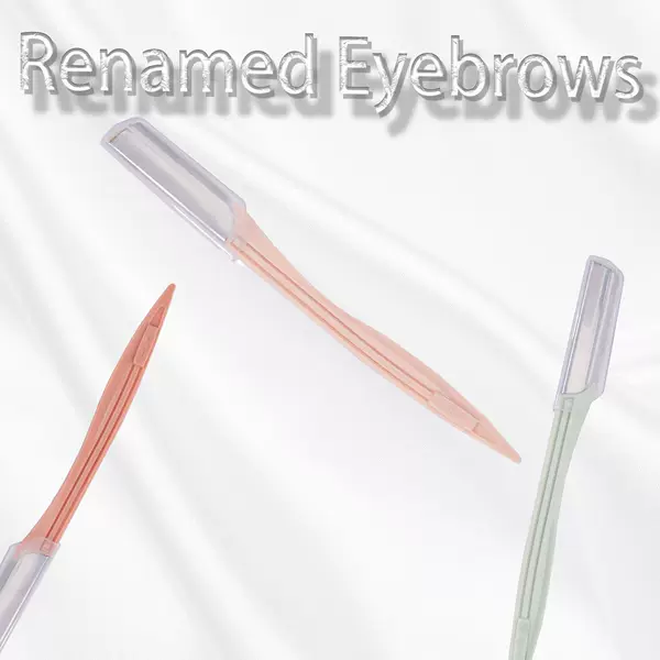 Eyebrow Knife Beauty Makeup Appliance Macro Set Single Paper 3 Pack Male and Female Beginners Eyebrow Scraping Knife Shaving Knife