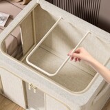 Вместительный и большой ящик для хранения, ткань, одеяло, коробка для хранения