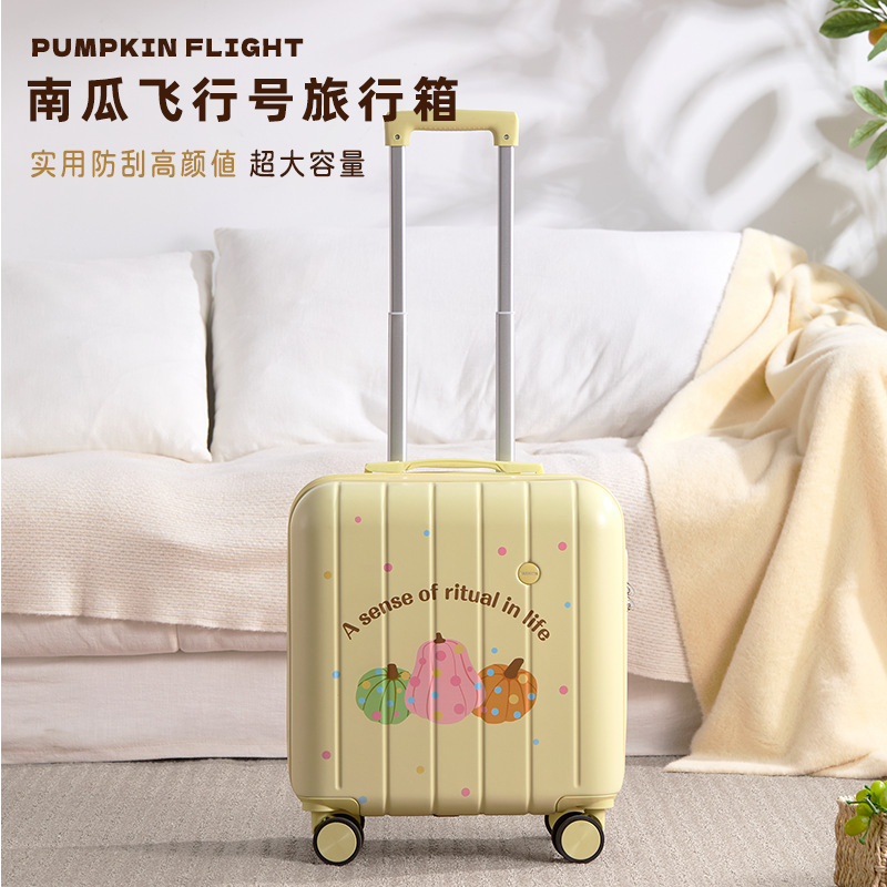 Children's Suitcase 18inch Can Ride, Cute Girly Style Large Size Boarding Suitcase Password Leather Trolley Box