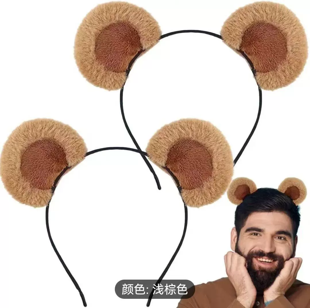 Повязка на голову с милыми котенками и медвежьими ушками в японском стиле, женская заколка для мытья лица с героями мультфильмов, повязка на голову, пучок волос, аксессуары для головы