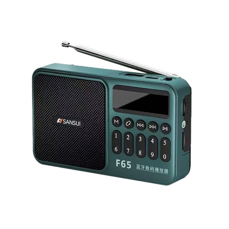 Радиоприемник Sansui F65 красный