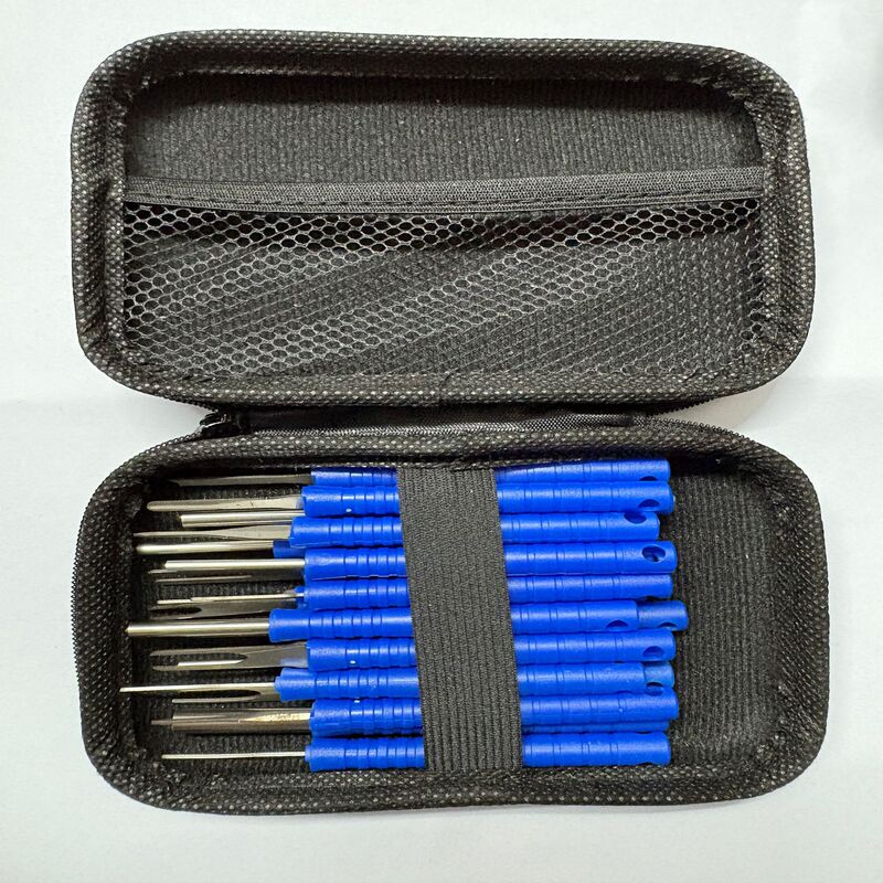 Automotive Pin Remover Maintenance Kit Terminal Pusher Wire Harness Connector Needle Picker Stainless Steel Hardware Auto Automotive Pin Remover Maintenance Kit Terminal Pusher Wire Harness Connector Needle Picker Stainless Steel Hardware Auto