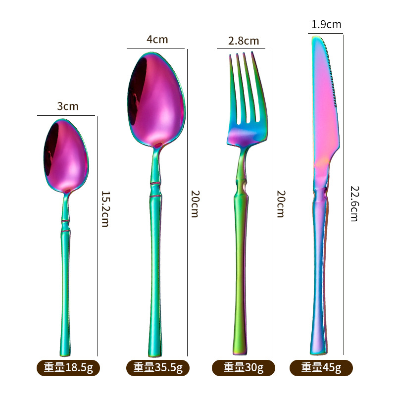 Colorido-Conjunto de 4 piezas