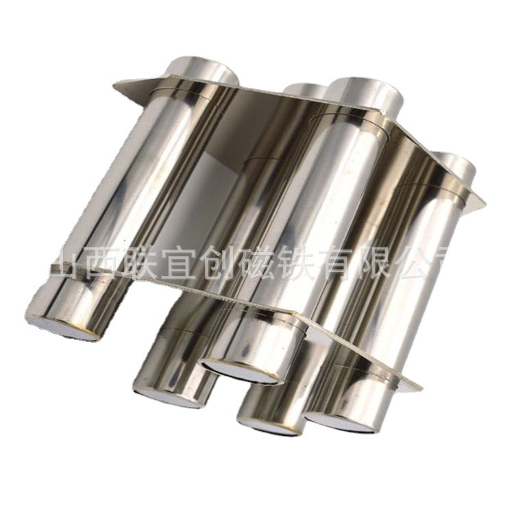厂家供应12000高斯食品过滤器除铁磁力棒  圆形梯形磁力架