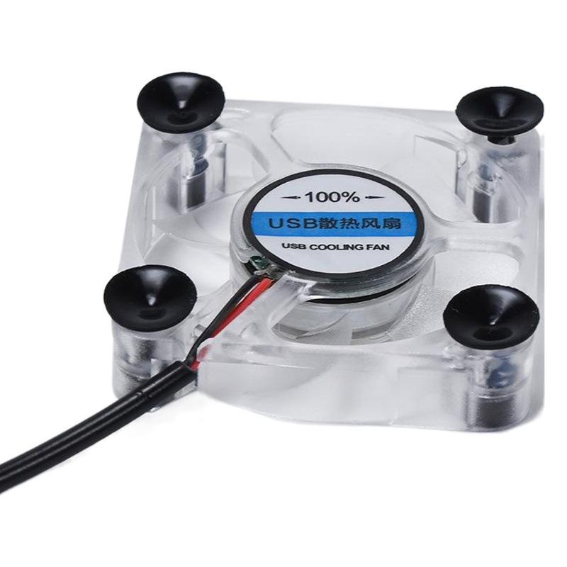 Teléfono Móvil ventilador de refrigeración de la tableta Puerto USB longitud de línea 1,2 m azul luz indicadora de refrigeración Dios ventilador del lechón