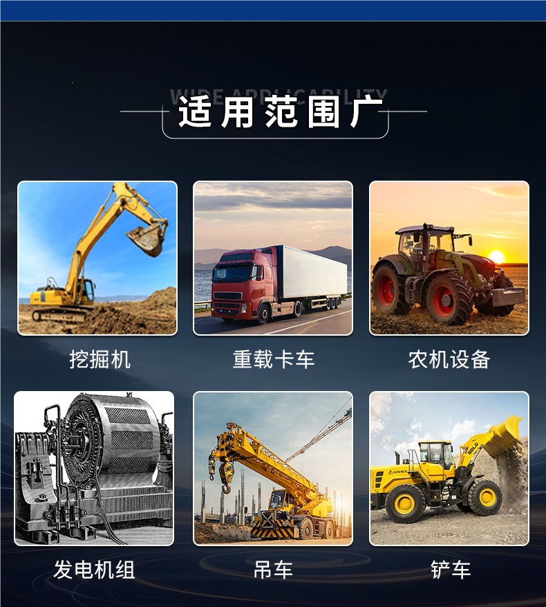Genuine fully synthetic engine oil 15W-40 diesel engine oil 20W-50 for trucks and agricultural vehicles, suitable for all seasons, others