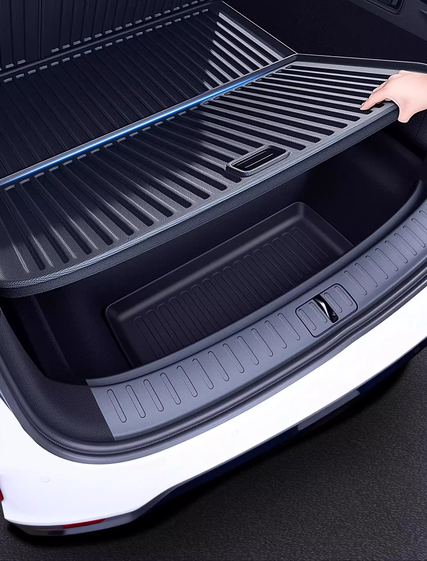 Suitable for the 2025 Ideal I6 Model, Tpe Trunk Mat, Car Accessories, Modified Trunk Mat, Decorative Foot Mat