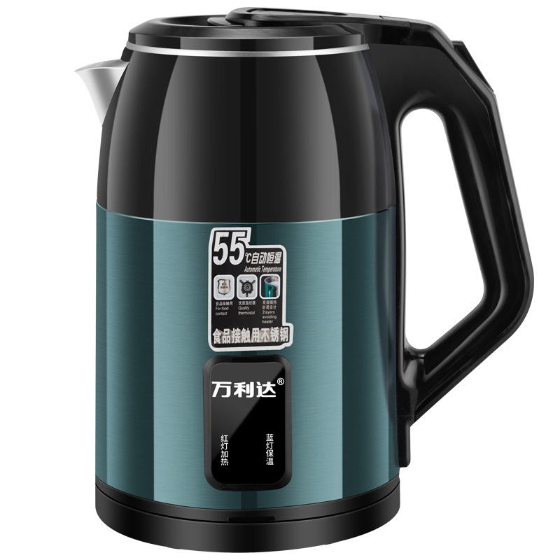 Wanlida household electric kettle 3L large capacity kettle student dormitory kettle insulation integrated kettle on behalf of