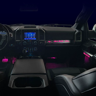 Car ambient lights, Panel (Dashboard) işıqlandırması