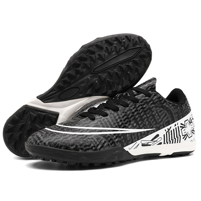 Tenis de Fútbol de Caña Baja de Gamuza y TPR Ligeros y Flexibles para Césped Artificial image 11