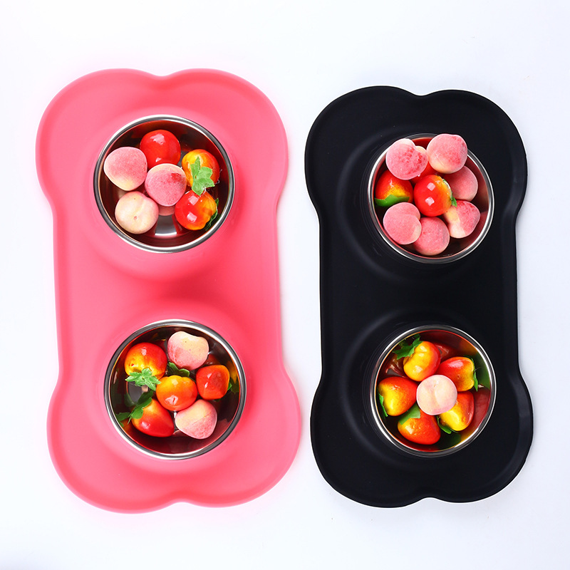 silicone big dinner plate stainless steel
