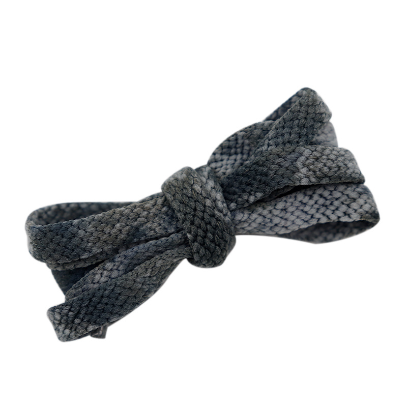 Coolojin zapatos de lona de cordones teñidos a mano AJ Air Force One color multi-color zapatos planos retro correa de cuerda al por mayor