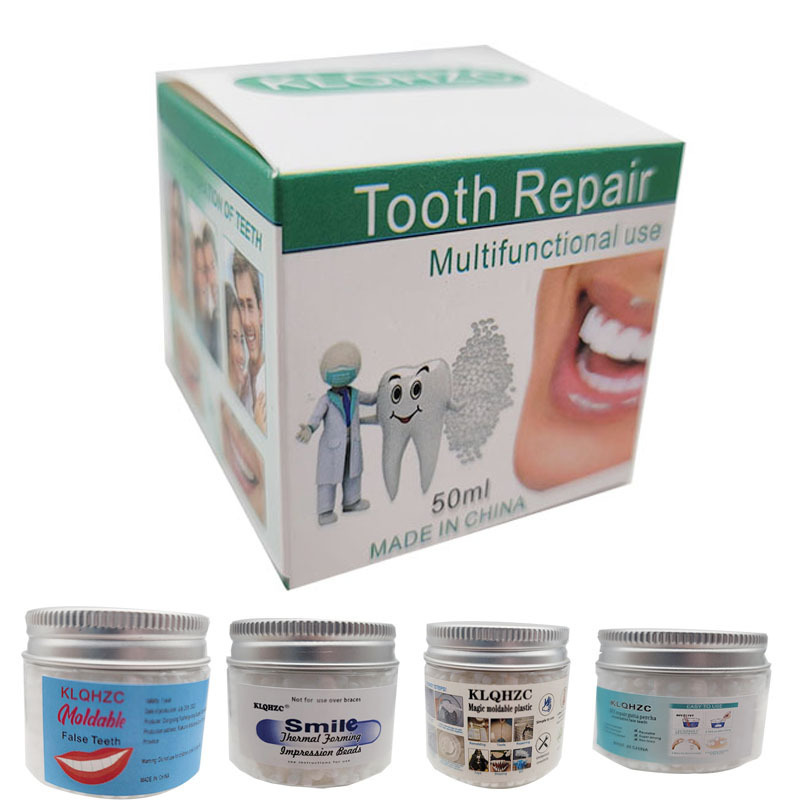 跨境teeth repair kit牙齿缺陷修饰牙胶化妆道具DIY假牙补牙胶