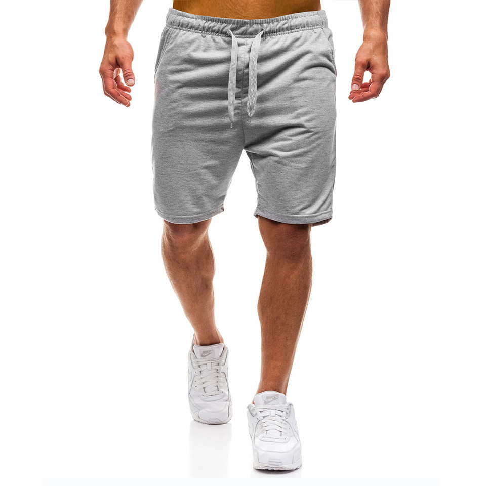 solid color trousers for leisure