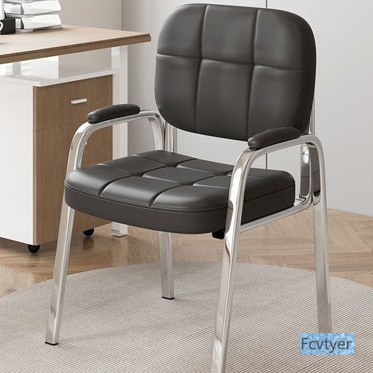 Dream Sail Comfortable Ergonomic Chair for Mahjong Parlor, Suitable for Reception, Chess and Card Room, Long-Sitting Chair for Meetings and Home Use