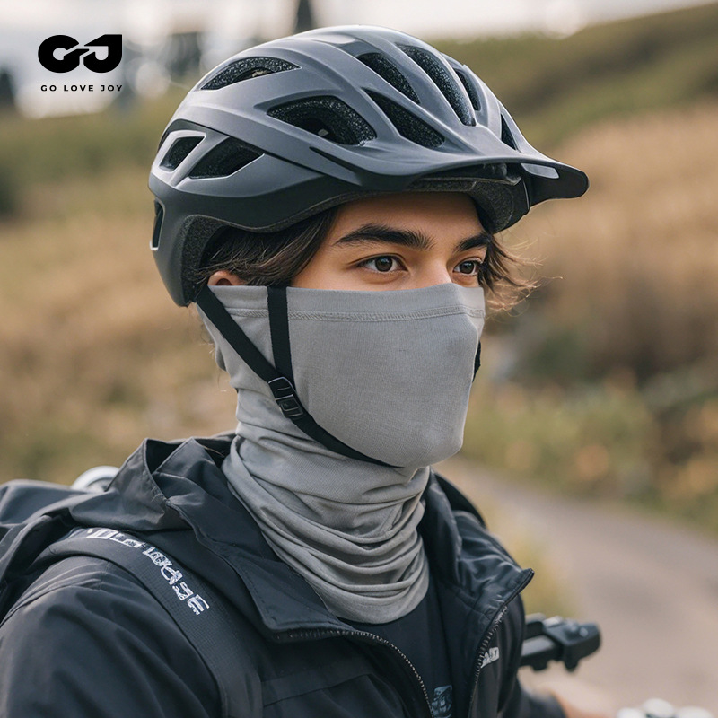 Summer Sunscreen Mask Men's Outdoor Riding Mask UV Protection Magic Hood Neck Scarf Cross Border