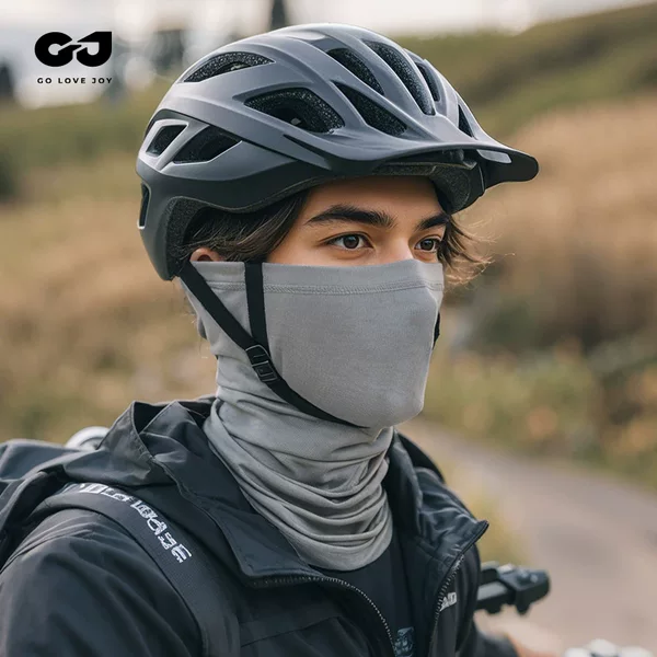 Summer Sunscreen Mask Men's Outdoor Riding Mask UV Protection Magic Hood Neck Scarf Cross Border