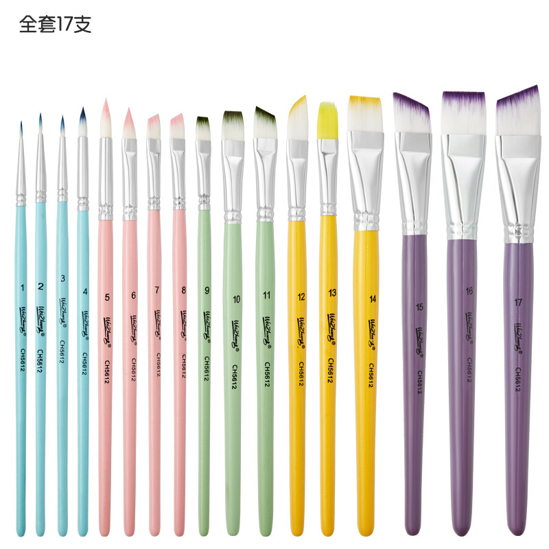 Drawing pens for face, full set, 17 pieces