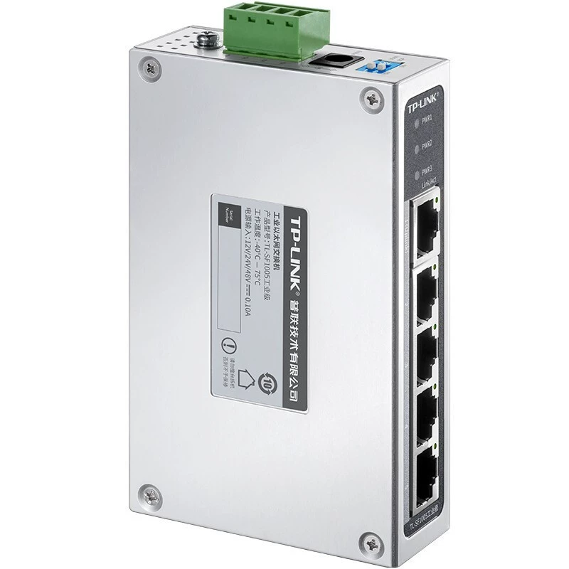 TP-LINK Индустриальный коммутатор Ethernet настенный монтаж TL-SF1005 Индустриального класса