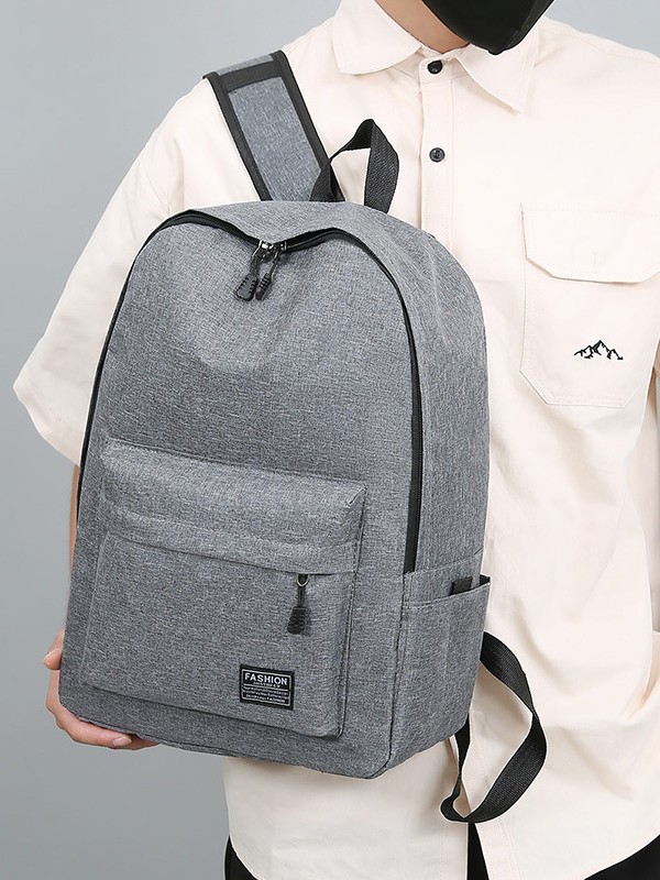 Mochila de tela Oxford simple casual de gran capacidad transfronteriza, mochila de estilo coreano, bolsa de computadora de viaje para estudiantes de secundaria image 3