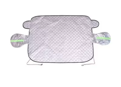 Jetta Vs5 Special Half-Cover Magnetic Anti-Frost and Anti-Snow Thickened Car Windshield Cover for Winter Snow Protection (Car snow shield) - silver-exclusively-for-jetta-vs5