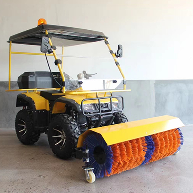 座驾式扫雪机 驾驶式除雪机 道路环卫多功能燃油除雪车抛雪机