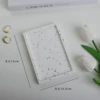 Splashing ink rectangular tray