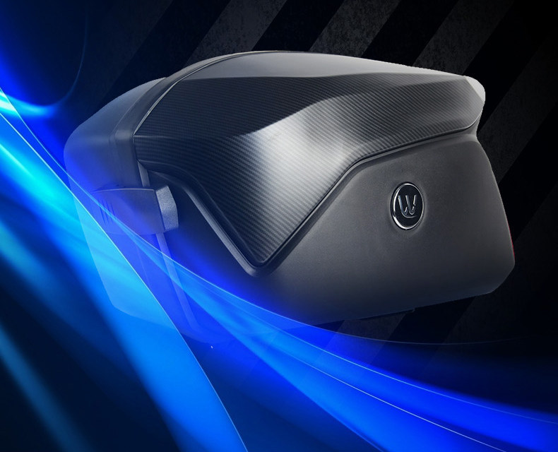 Wanlihao V37 scooter universal carbon fiber side boxes, electric vehicle small tail box, hanging box, three boxes