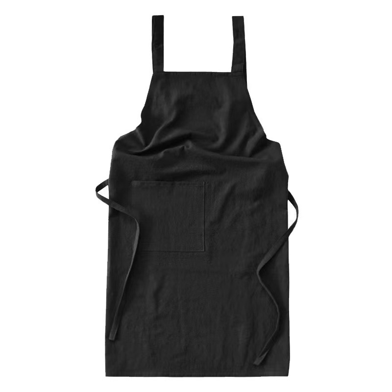 メーカースポット卸売りエプロン防水防油広告印字ロゴキッチン男女作業服が腰を囲んでいる|undefined