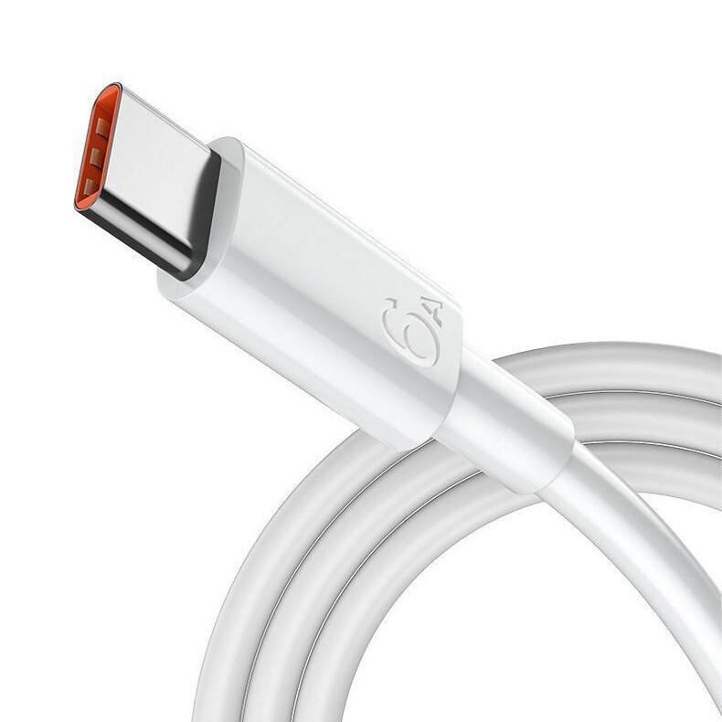 Type-c シングルヘッドデータケーブルフラッシュ充電 6A ケーブル type-c Huawei 社の携帯電話充電ケーブルに適した高速充電ギフトボックス|undefined