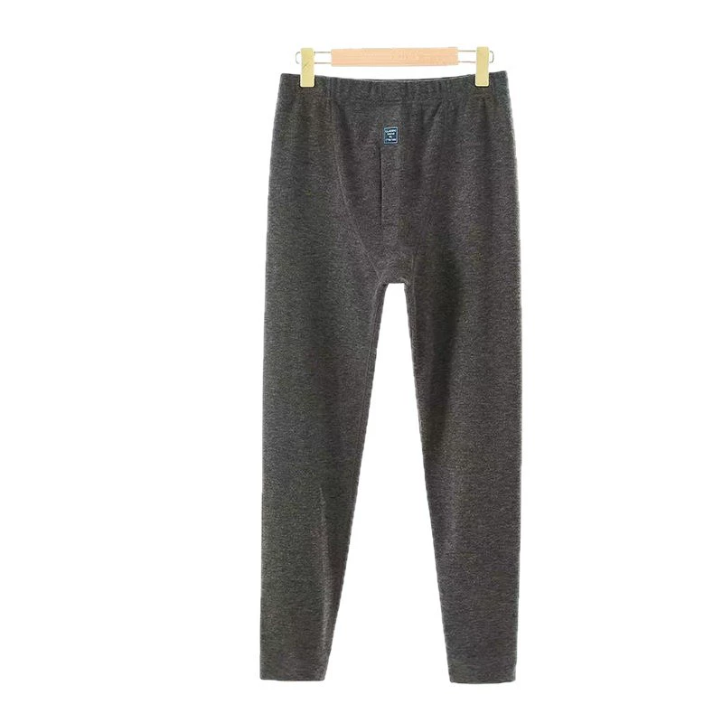 Demi-season woolen keep warm trousers, thin thermal underwear, velvet leggings for men and women