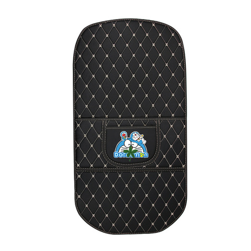 Car all-inclusive cartoon seat anti-kick pad cute children's seat pad car storage protective pad interior supplies