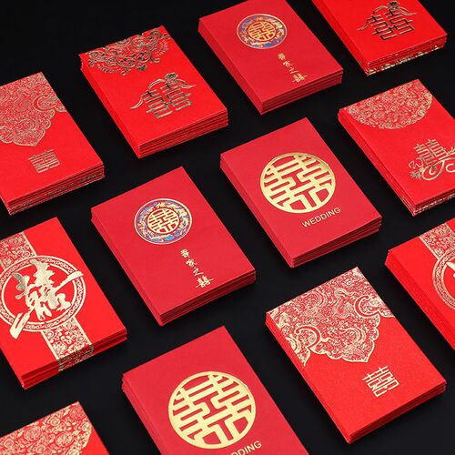 Small red envelope wedding special for picking up relatives and blocking the door mini red envelope bag wedding newlywed throw small 1 yuan red envelope