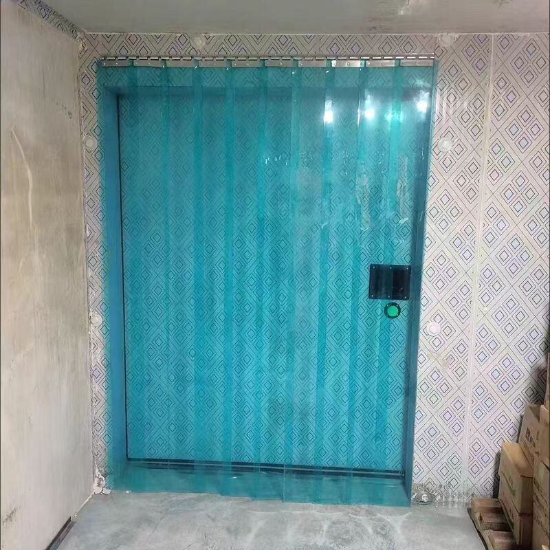 Supply Cold Storage Ultra-Transparent Pvc Plastic Factory Low-Temperature Refrigerated Truck Freezer Insulation Insulation Whole Roll Leather Door Curtain