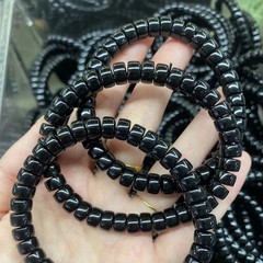 メーカー卸売り天然黒瑪瑙直切錠剤の手串文はアクセサリーのブレスレットの色の品質がいいです。