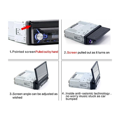 Car mp4 1Din navigation MP5 radio