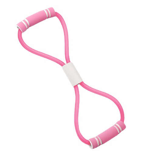 8-character yoga tensioner 8-character tension rope girls' chest expansion tension belt bodybuilding yoga fitness equipment breast expansion equipment