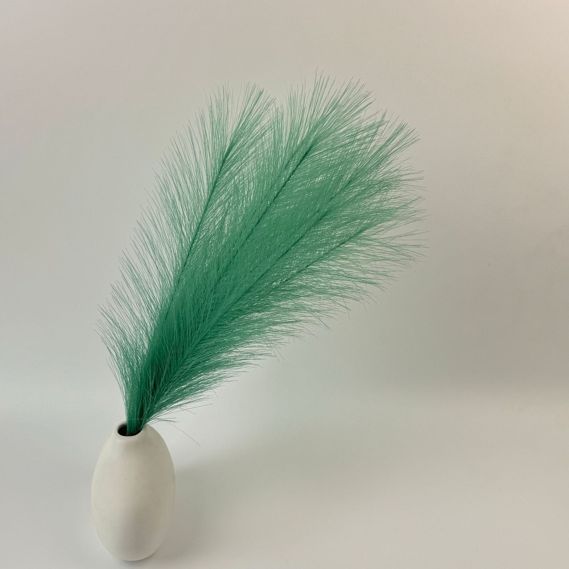 Flores artificiales de caña de agua famosas en Internet, hierba de pampa artificial de estilo nórdico, flores artificiales, flores falsas, plumas de colores, Amazon transfronterizo