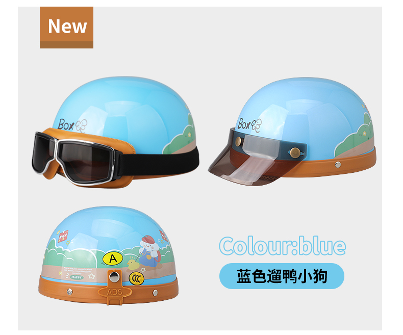3C Certified Helmet Electric Vehicle DIY Solid Color Autumn Winter Helmet Cute Universal Battery Hat Motorcycle