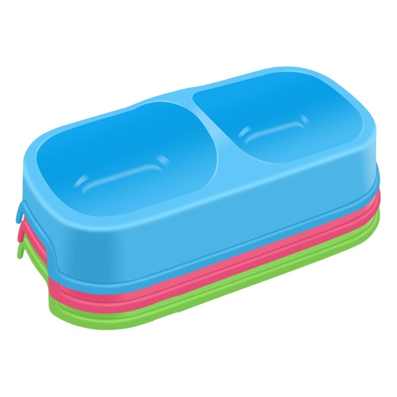 Comer y beber de doble propósito Pet Bowl pequeño tazón de comida para perros tazón de comida para gatos tazón para beber perro comiendo y comiendo vajilla suministros para mascotas