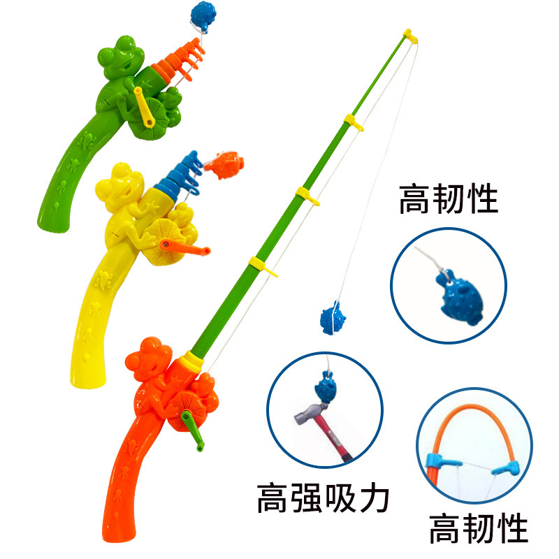 青蛙鱼竿