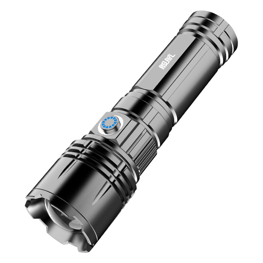 Linterna fuerte luz recargable al aire libre de largo alcance hogar ultra-larga resistencia pequeña K58 mini Venta caliente lista profesional