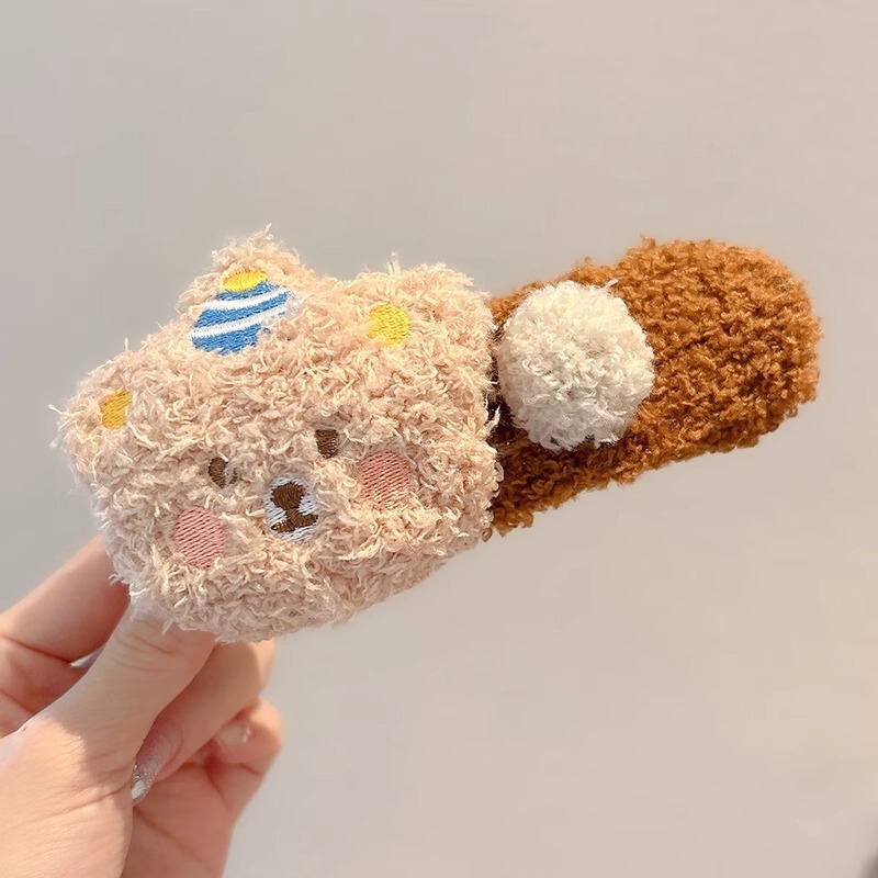 女性用のかわいい布製ヘアピン、後頭部用の高級ヘアピン、大きなワンラインのカモノハシクリップ、ヘアピンとヘッドバンド|undefined