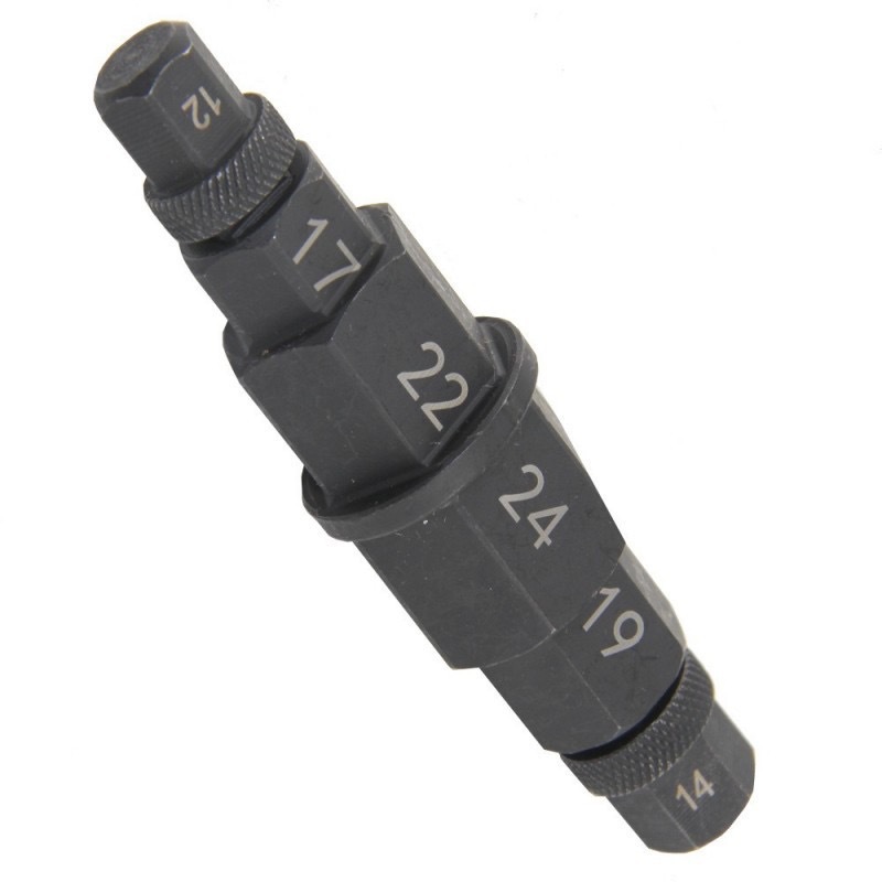 Kit de husillo de motocicleta Yamaha Suzuki Honda Kawasaki Kit de husillo delantero de motocicleta 12-24