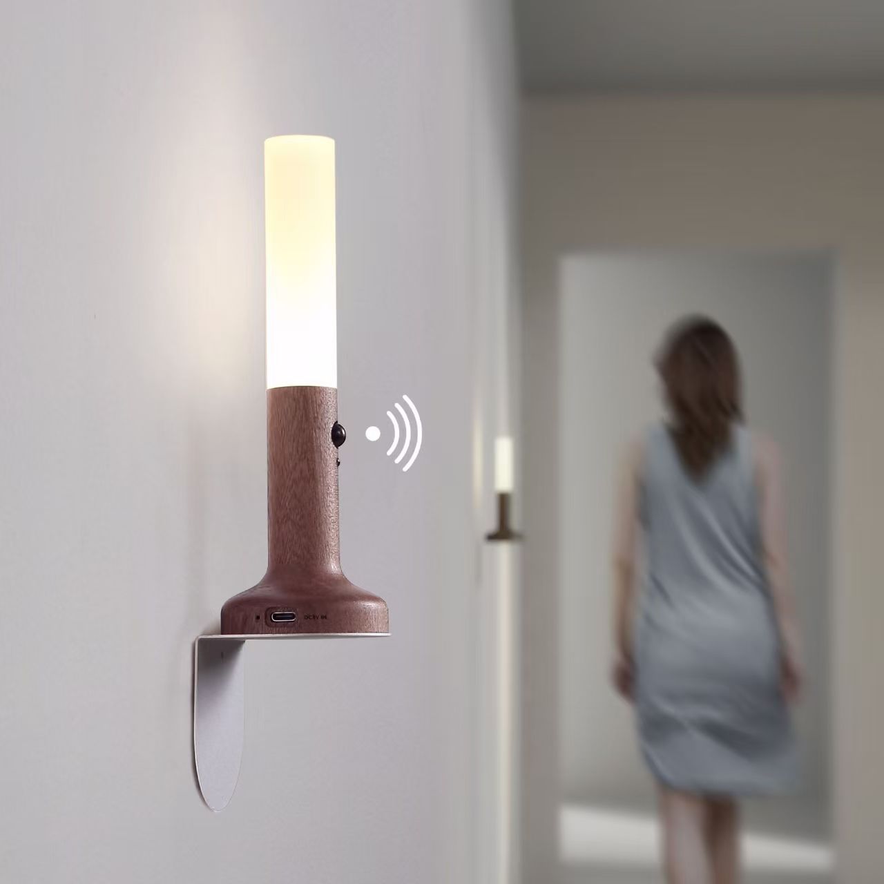 Smart physiological induction magnetic night light